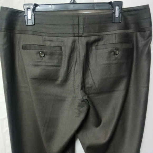 The Limited Drew Fit Pant Chocolate Brown Bootcut Trouser 12R - Picture 5 of 9